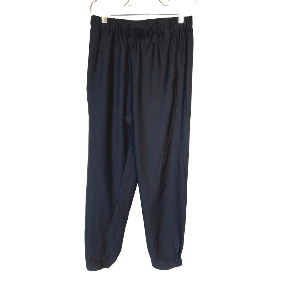 BCBGeneration Black Elastic Waist Tapered Jogger Pants work comfy Women S NEW